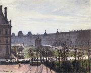 Camille Pissarro The Carrousel,autumn morning china oil painting reproduction